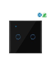 WiFi Smart Switch 10A 2200W/Gang APP Control Touch Light Switch Compatible with Alexa Echo Google Home Voice Control