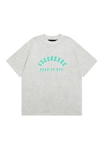 Classic brand men's round-neck T-shirt, arched silicone three-dimensional letter short-sleeved high street casual shorts set
