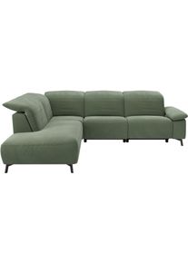Ecksofa Musterring "MR 370, intelligenter Komfort im modernen Design", turtle, B:288cm H:83cm T:241cm, 94% Polyester, 6% Nylon, Sofas, Ecksofa, Optionale Relaxfunktion, flexible Kopfteile & klappbare Armlehnen