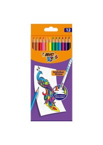 BIC Kids Evolution Erasable Colored Pencils 12 pcs.