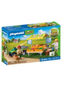 Konstruktions-Spielset Playmobil "Marktstand (72164), Country", bunt, Spielbausteine, Kinder, Kunststoff, Konstruktions-Spielset, Made in Europe