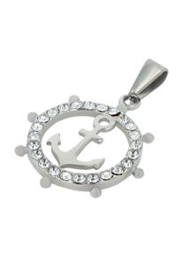 Adelia&acute;s Kettenanh&auml;nger ADELIA&acute;S "Unisex Anh&auml;nger aus Edelstahl", silber, Schmuckanh&auml;nger, Damen, Edelstahl, Kettenanh&auml;nger