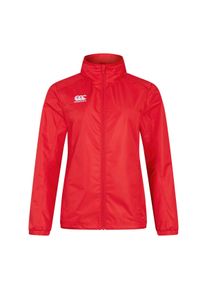 Canterbury Dames/Dames Club Vaposhield Waterdicht Jasje met volledige rits (Vlag rood)