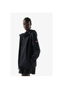 Hunter Packbare Regen Unisex Volwassenen Zwarte Regenjack