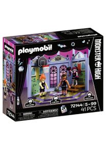 Konstruktions-Spielset Playmobil "High SporthalleTM (72144), Monster High&trade;", bunt, Spielbausteine, Kinder, Kunststoff, Konstruktions-Spielset, Made in Europe