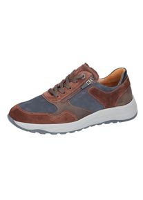 Waldl&auml;ufer Schn&uuml;rschuh WALDL&Auml;UFER "K-John", Herren, Gr. 9 (43), braun, blau, Schuhe Schn&uuml;rschuh, Halbschuh, Sch&uuml;rschuh in Extraweite K f&uuml;r den kr&auml;ftigen Fu&szlig;