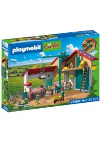 Konstruktions-Spielset Playmobil "Gro&szlig;er Bauernhof (72160), Country", bunt, Spielbausteine, Kinder, Kunststoff, Konstruktions-Spielset, Made in Europe