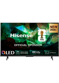 HISENSE QLED-Fernseher "43E7S PRO", Energieeffizienz: F, schwarz, dunkelgrau, 43 &Prime;, Fernseher, QLED-Fernseher