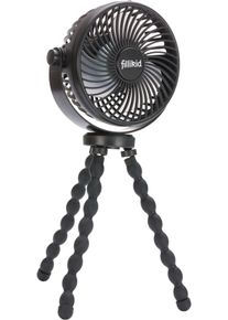 Mini USB-Ventilator fillikid "Breeze", Baby, schwarz, Ventilatoren Mini USB-Ventilator, f&uuml;r Kinderwagen, Bett, Autositz, Tisch u. v. m.