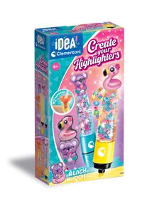 Kreativset Clementoni "Idea, Deine Textmarker-Kreationen - Freunde", bunt, Kreativsets, Kinder, Kreativset