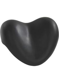 Nackenkissen Wenko "Tropic", schwarz (tropic schwarz), B:25cm H:11cm L:20cm, Polyurethan (PU), Funktionskissen, Nackenkissen, f&uuml;r die Badewanne