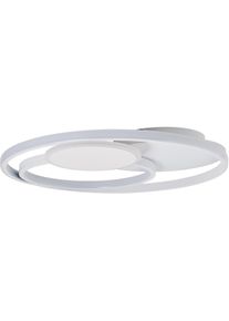 Brilliant LED Deckenleuchte "Runda", wei&szlig;, 1, &Oslash; 50cm H: 7cm, 1 Stk., Leuchten, &Oslash; 50 cm, 5200 lm, 3000-6500 K, dimmbar, CCT, Fernbedienung, Metall, LED Deckenleuchte