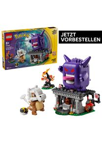 Konstruktionsspielsteine Lego "SMART Play: Tragossos und Gengars Gruselduell (72166), Lego Pok&eacute;mon", bunt, Spielbausteine, Kinder, Kunststoff, Konstruktionsspielsteine, Mit SMART Brick kombatibel (nicht enthalten)