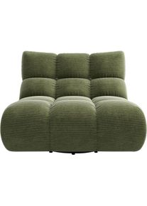 1,5-Sitzer Home Affaire "Cozy Bubble, 360 drehbarer Sessel, Breite 107 cm", turtle, B:112cm H:82cm T:108cm, 100% Polyester, Sofas, 1 5-Sitzer, mit eleganter Steppung, Rundumbezug & weicher Polsterung