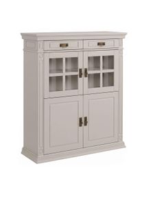 Highboard OTTO HOME "Vinales", kaschmir, beige, B:112cm H:130cm T:39cm, FSC-zertifiziertes Massivholz, Sideboards, Highboard, Kommode, aus massiver Kiefer