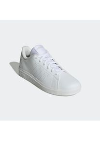 Sneaker adidas Sportswear "ADVANTAGE BASE 2.0 J", M&auml;dchen, Gr. 39, wei&szlig; (cloud wei&szlig;, ftwr wei&szlig;, grau one), Synthetik, Textil, Schuhe Sneaker, Design auf den Spuren des adidas Stan Smith, f&uuml;r Kinder & Jugendliche