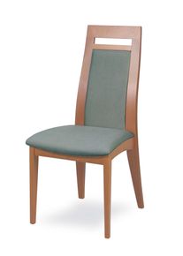 Esszimmerstuhl Home Affaire "CLIO", buche, watergr&uuml;n, buche natur, watergr&uuml;n, B:48cm H:101cm T:58cm, Massivholz, St&uuml;hle, Esszimmerstuhl, Stuhl mit wasserabweisender Stoff
