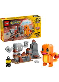 Konstruktionsspielsteine Lego "SMART Play:Glumandas und Kleinsteins H&ouml;hlenduell (72157), Lego Pok&eacute;mon", bunt, Spielbausteine, Kinder, Kunststoff, Konstruktionsspielsteine, Mit SMART Brick kombatibel (nicht enthalten)