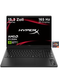 HP Gaming-Notebook "15-gb0071ng", shadow schwarz, 16 GB RAM 512 GB SSD, Ryzen 7, Windows 11, Notebooks, Gaming-Notebook
