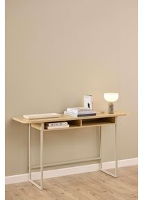 Konsolentisch ACTONA GROUP "Darlington", nat&uuml;rlich, grau, eiche, B:140cm H:77cm T:40cm, Tische, Konsolentisch, Tisch,Eiche,grau,140x40x77cm