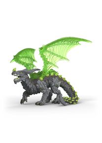 Spielfigur Schleich "ELDRADOR CREATURES, Felsdrache (70847)", gr&uuml;n (bunt), Spielfiguren, KinderB:28cm H:13cm T:17cm, Kunststoff, Spielfigur, B:28cm H:13cm T:17cm
