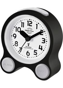Funkwecker MASTER TIME, schwarz, Wecker, Funkwecker, Quarzwecker, automatischer Kalender