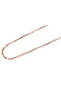 Adelia&acute;s Gliederkette ADELIA&acute;S "Unisex Halskette &iquest; Erbskette aus Edelstahl 55+5" Gr. 60, gold, Halsketten, Damen, Edelstahl, Gliederkette