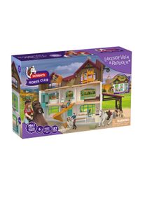 Spielwelt Schleich "HORSE CLUB, Lakeside Villa & Paddock (42785)", bunt, Spielfigurenwelten, KinderB:38cm H:52cm T:68cm, Kunststoff, Spielwelt, B:38cm H:52cm T:68cm