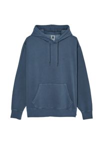 Kapuzensweatshirt Element "Lowcase Pigment", Herren, Gr. L, blau (schwarz slate), Obermaterial: 50% Baumwolle, 30% Baumwolle, 20% Polyester., Sweatshirts Kapuzensweatshirt