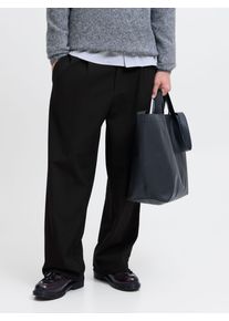 Jack & Jones Jogginghose JACK & JONES "JPSTBILL DIEGO JOGGER NOOS", Herren, Gr. S, N-Gr, schwarz, Web, Obermaterial: 65% Polyester, 28% Viskose, 7% Elasthan, unifarben, weit kn&ouml;chellang, Hosen Jogginghose