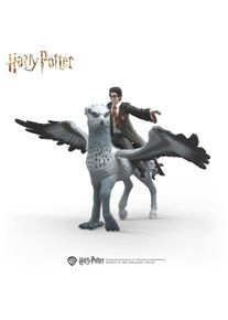 Spielfigur Schleich "HARRY POTTER&trade;, Harry Potter&trade; auf Seidenschnabel (14947)", bunt, Spielfiguren, KinderB:24,5cm H:17,5cm T:16cm, Kunststoff, Spielfigur, B:24,5cm H:17,5cm T:16cm