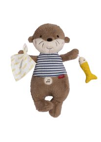 babyFEHN Kuscheltier FEHN "Otter Theo, Einschlafhilfe Otter", braun, Pl&uuml;schfiguren, KinderB:10,5cm H:27cm T:6cm, Pl&uuml;sch, Kuscheltier, mit Sound, B:10,5cm H:27cm T:6cm