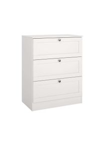 Kommode Home Affaire "Billund, Kommode, mit 3 Schubladen", wei&szlig;, B:70,2cm H:88,95cm T:41,5cm, Spanplatte, Sideboards, Kommode, Modernes, elegantes Design und verschiedene Gr&ouml;&szlig;en & Varianten