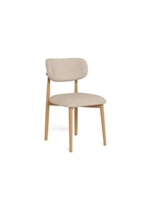 Esszimmerstuhl ACTONA GROUP "Polsterstuhl", beige (beige, matt eiche, beige), B:45,5cm H:79,5cm T:51,5cm, Stoff, St&uuml;hle, Esszimmerstuhl, Stuhl, Cona Stoff, Gestell Eiche