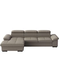 Sit & More Ecksofa SIT & MORE "Viola", delphine, B:260cm H:73cm T:174cm, Sofas, Ecksofa, optional mit Bettfunktion
