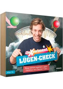 Experimentierkasten Franzis "Franzis: Checker Tobi CheXperiment L&uuml;gen-Check", wei&szlig;, neutral, Experimentierk&auml;sten, Kinder, Experimentierkasten