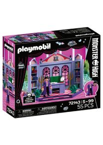 Konstruktions-Spielset Playmobil "Bloodgood's B&uuml;roTM (72143), Monster High&trade;", bunt, Spielbausteine, Kinder, Kunststoff, Konstruktions-Spielset, Made in Europe