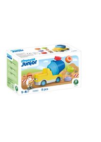Konstruktions-Spielset Playmobil "Betonmischer (72083), JUNIOR", bunt, Spielbausteine, Kinder, Kunststoff, Konstruktions-Spielset, Made in Europe