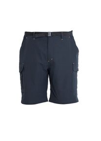 Shorts DEPROC Active "KENTVILLE MEN Full Stretch Short", Herren, Gr. L, Normalgr&ouml;&szlig;en, grau (anthra), Web, 95% Polyester. 5% Elasthan, kniefrei, Hosen Shorts, auch in Gro&szlig;en Gr&ouml;&szlig;en erh&auml;ltlich