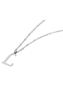 Adelia&acute;s Kette ohne Anh&auml;nger ADELIA&acute;S "Unisex Halskette mit Anh&auml;nger &iquest; Buchstabe S aus Edelstahl" Gr. 48, silber, Halsketten, Damen, Edelstahl, Kette ohne Anh&auml;nger
