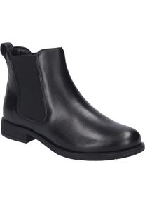 Stiefelette Josef Seibel "Simona 03, schwarz", Damen, Gr. 39, schwarz, Obermaterial: 100% Rindsleder Leather cow., Schuhe Stiefelette