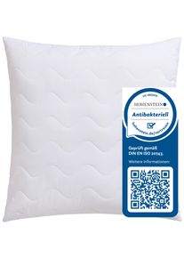 Microfaserkissen Jekatex "Antibac", wei&szlig;, B:80cm L:80cm, Bezug: 100% Polyester. F&uuml;llung: 100% Polyester, Kopfkissen, Microfaserkissen, Kopfkissen 40x80, 80x80 cm, im Einzel- oder Doppelpack