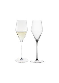 Champagnerglas Spiegelau "Champagnergl&auml;ser Definition 250 ml 2er Set transparent", bunt (transparent), Glas, Trinkgef&auml;&szlig;e, Champagnerglas