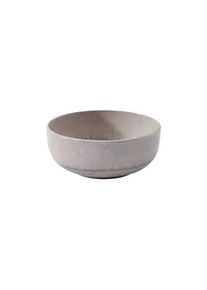 Schale "M&uuml;slischale Perlemor Sand &oslash; 14,9 cm beige", beige, B:14,9cm H:6,2cm T:14,9cm &Oslash;:14,9cm, LIKE. BY VILLEROY & BOCH, Sch&uuml;sseln, Schale, Sp&uuml;lmaschinenfest, Mikrowellensicher