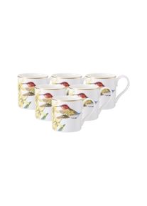 Villeroy & Boch Espressotasse VILLEROY & BOCH "Mokka- / Espressotassen Amazonia 80 ml 6er Set bunt", bunt, 6 tlg., Porzellan, Trinkgef&auml;&szlig;e, Espressotasse