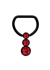 Adelia&acute;s Brustwarzenpiercing ADELIA&acute;S "Piercing Brustpiercing", rot, Piercings, Damen, Chirurgiestahl, Brustwarzenpiercing