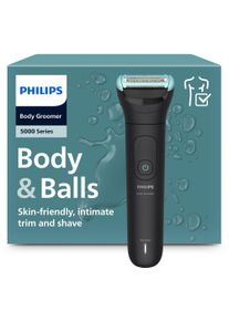 Elektrok&ouml;rperrasierer Philips "Serie 5000 BG5475/15", schwarz, Elektrorasierer, Elektrok&ouml;rperrasierer, mit Triple Protect-Rasiersystem und bidirektionalen K&auml;mmen