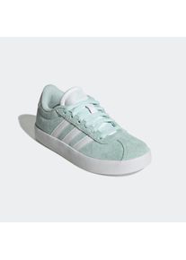 Sneaker adidas Sportswear "VL COURT 3.0", M&auml;dchen, Gr. 36, halo mint, ftwr wei&szlig;, core schwarz, Leder, Synthetik, Schuhe Sneaker, inspiriert vom Design des adidas Handball Spezial