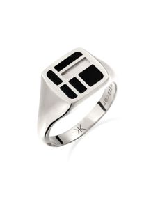 Siegelring Kuzzoi "Ring Siegelring 925 Sterling Silber" Gr. 64, silber, Fingerringe, Herren, 64, Silber 925 (Sterlingsilber), Siegelring