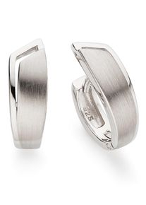 Paar Creolen Bruno Banani "Schmuck Geschenk Silber 925 Ohrschmuck Ohrringe", silber (silberfarben), Ohrringe, Damen, Silber 925 (Sterlingsilber), Paar Creolen